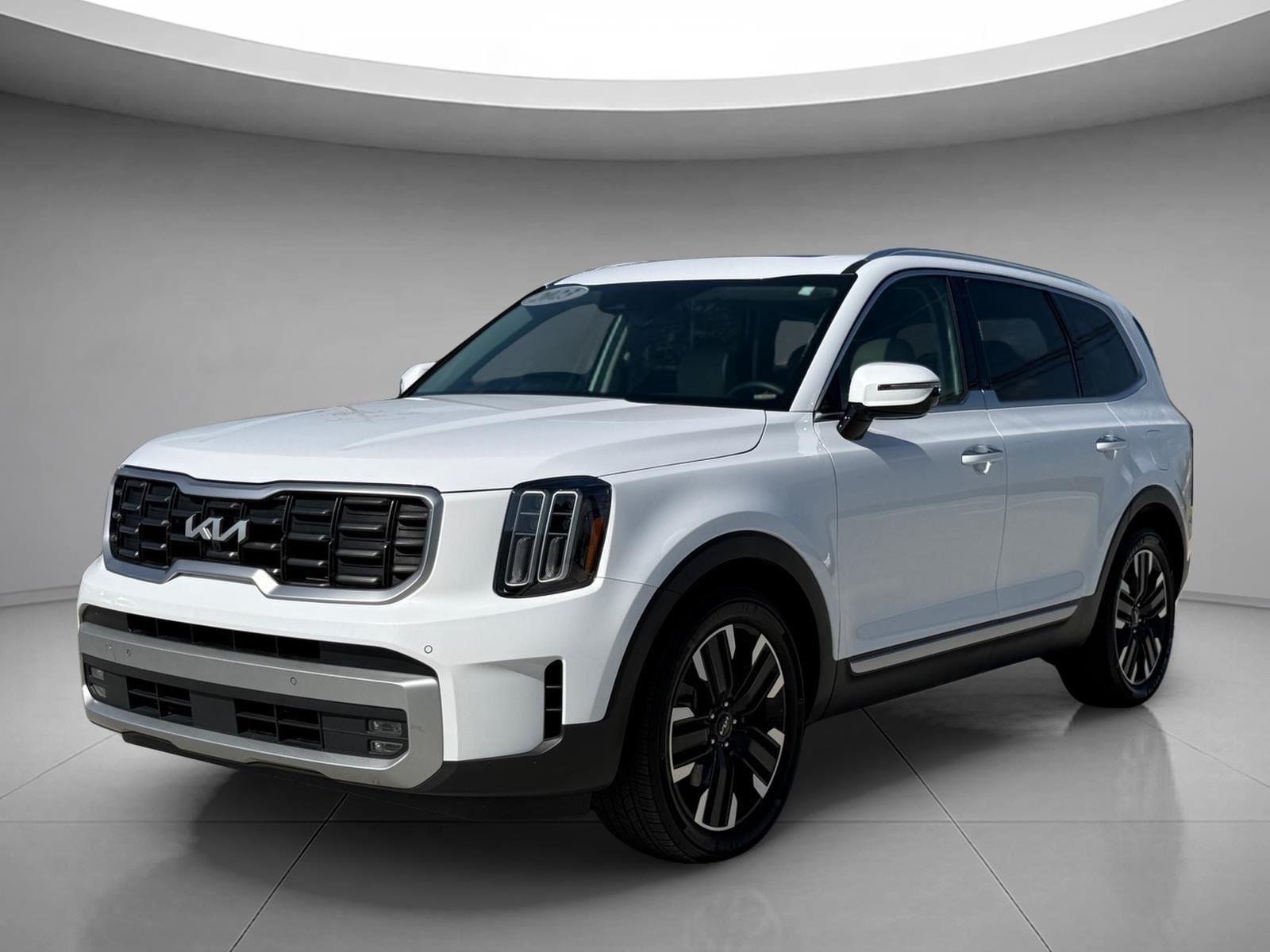 Glacial White Pearl 2023 Kia Telluride SX AWD SUV / Crossover All-Wheel Drive 8-Speed Automatic