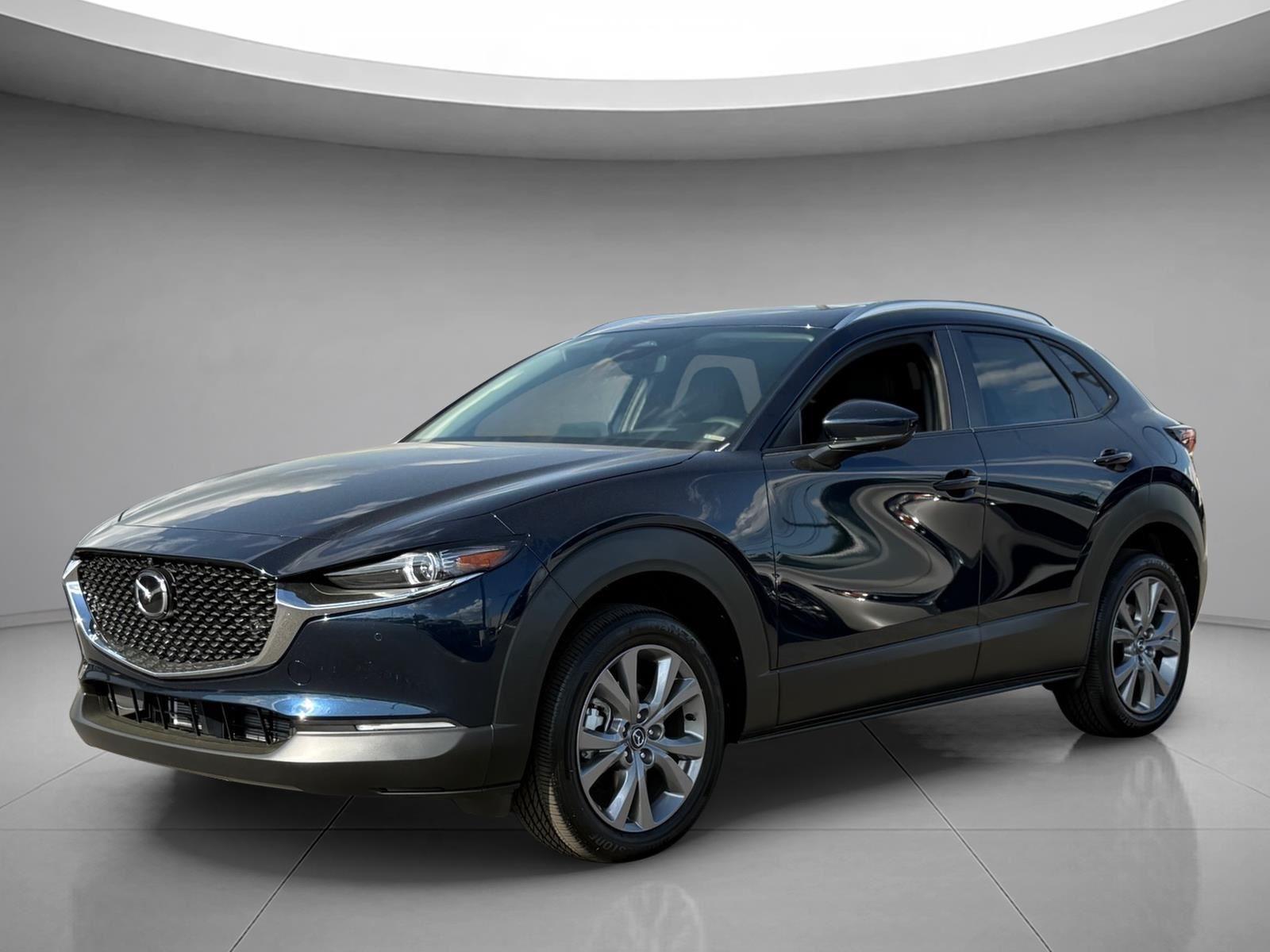 Deep Crystal Blue Mica 2026 Mazda CX-30 2.5 S Premium AWD SUV / Crossover All-Wheel Drive Automatic