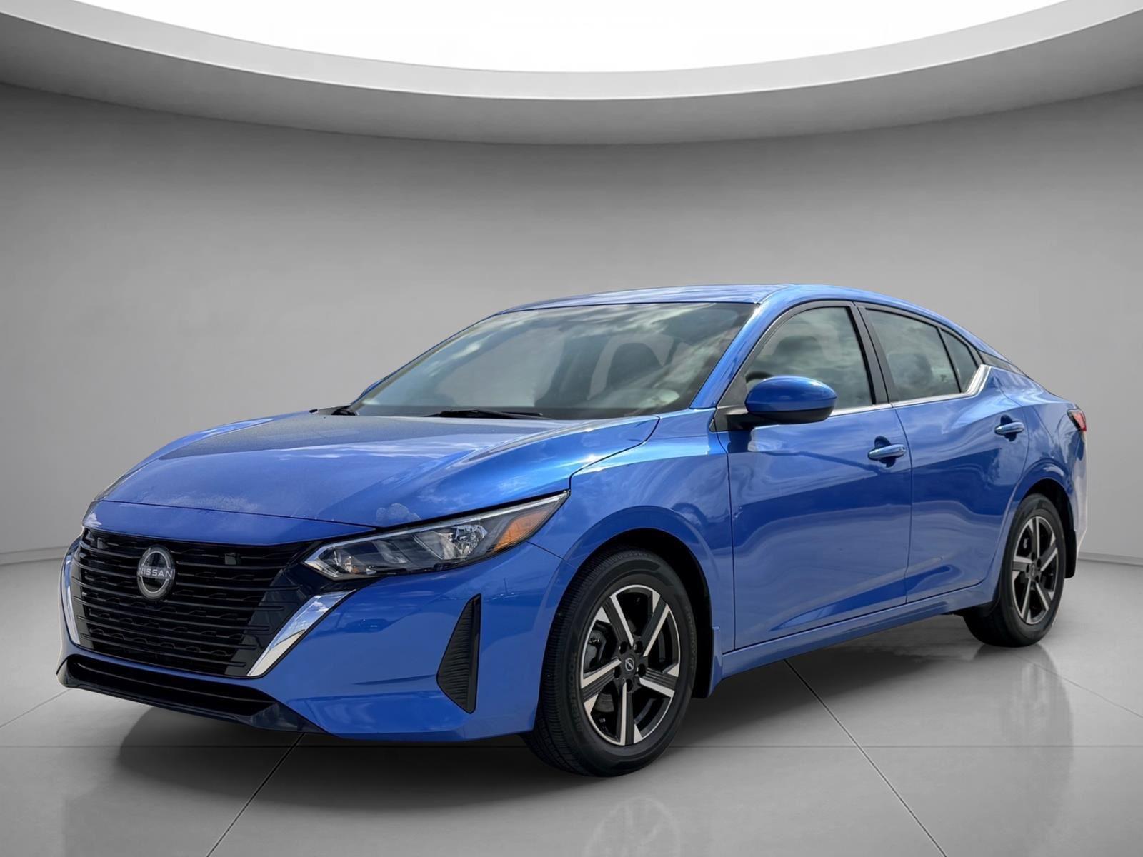 Electric Blue Metallic 2024 Nissan Sentra SV FWD Sedan Front-Wheel Drive Continuously Variable Transmission