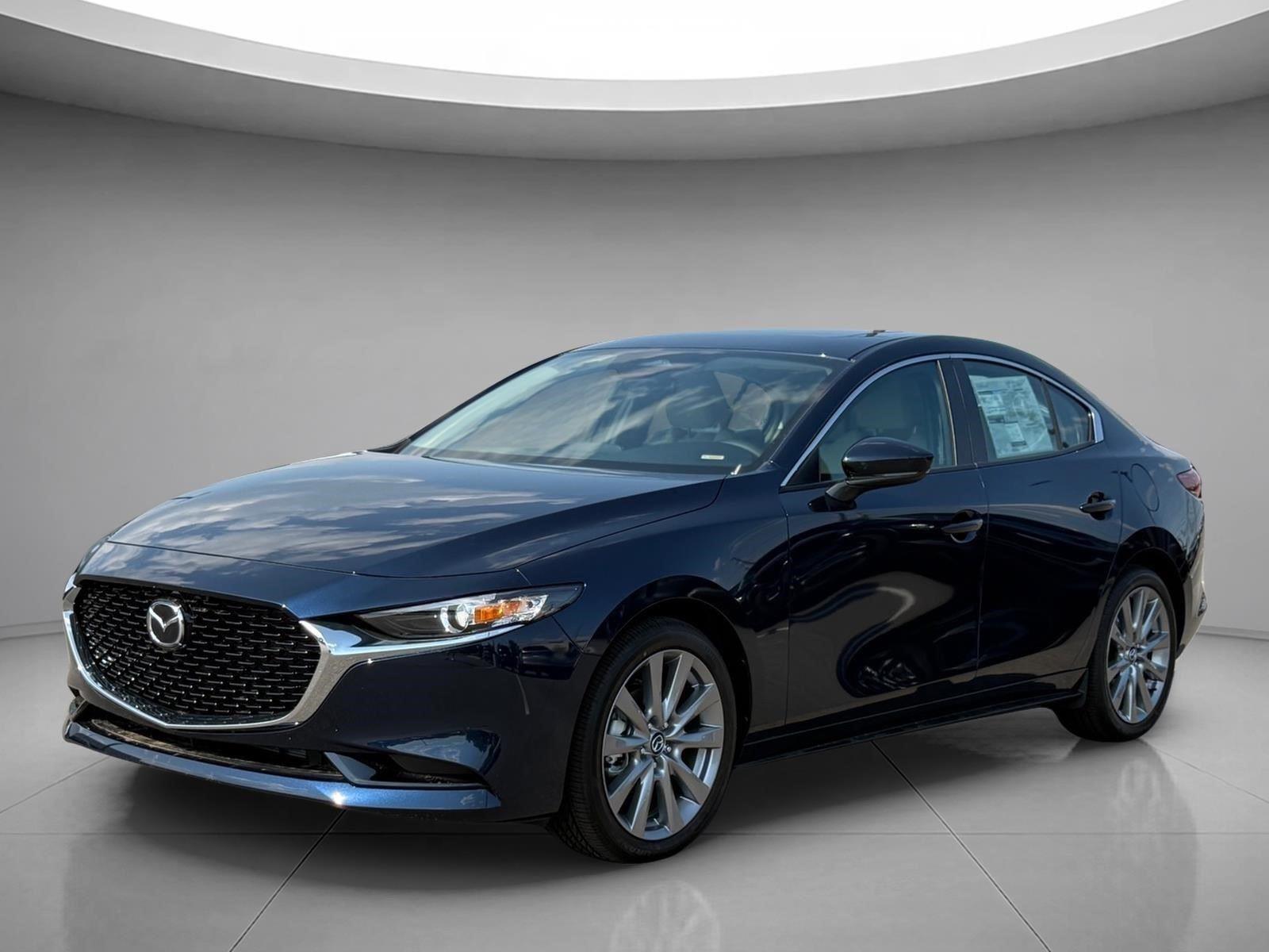 Deep Crystal Blue Mica 2026 Mazda MAZDA3 2.5 S Preferred Sedan FWD Sedan Front-Wheel Drive Automatic