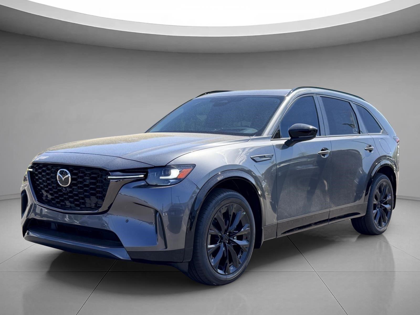 Machine Gray Metallic 2026 Mazda CX-90 3.3 Turbo S Premium Sport AWD SUV / Crossover All-Wheel Drive Automatic