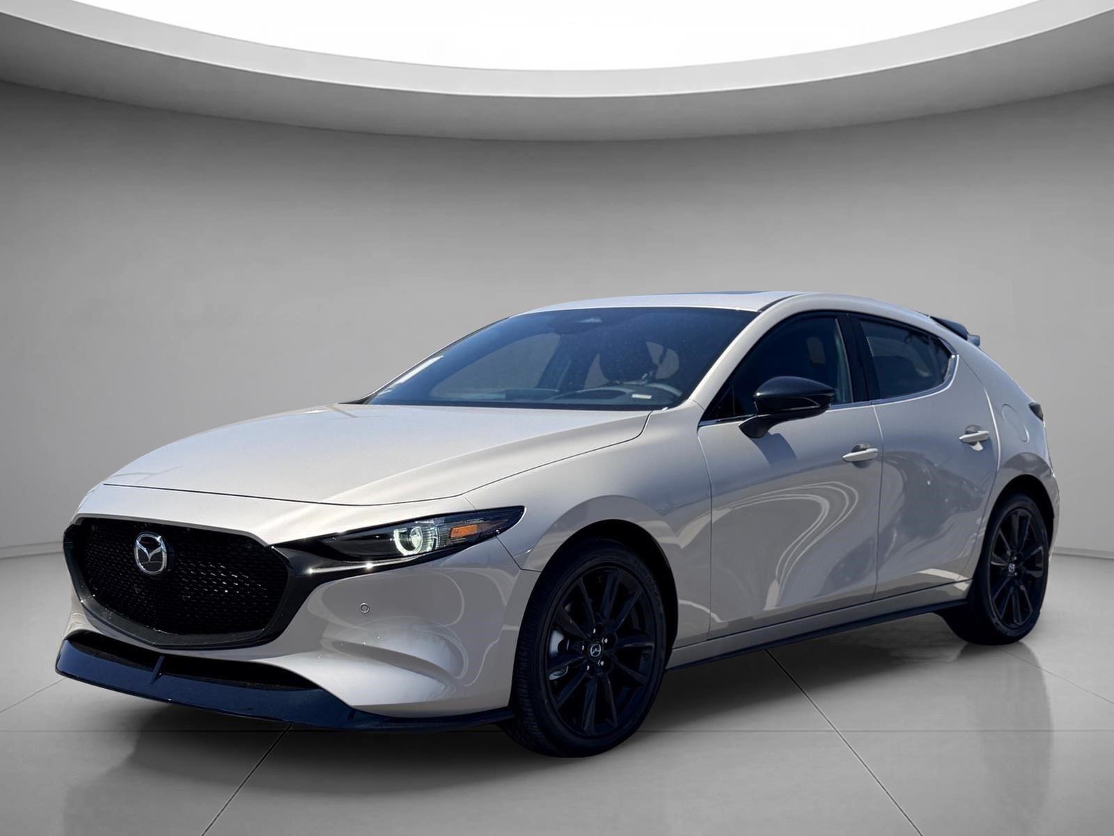 Gray (Platinum Quartz Metallic) 2026 Mazda MAZDA3 2.5 Turbo Premium Plus Hatchback AWD Hatchback All-Wheel Drive Automatic