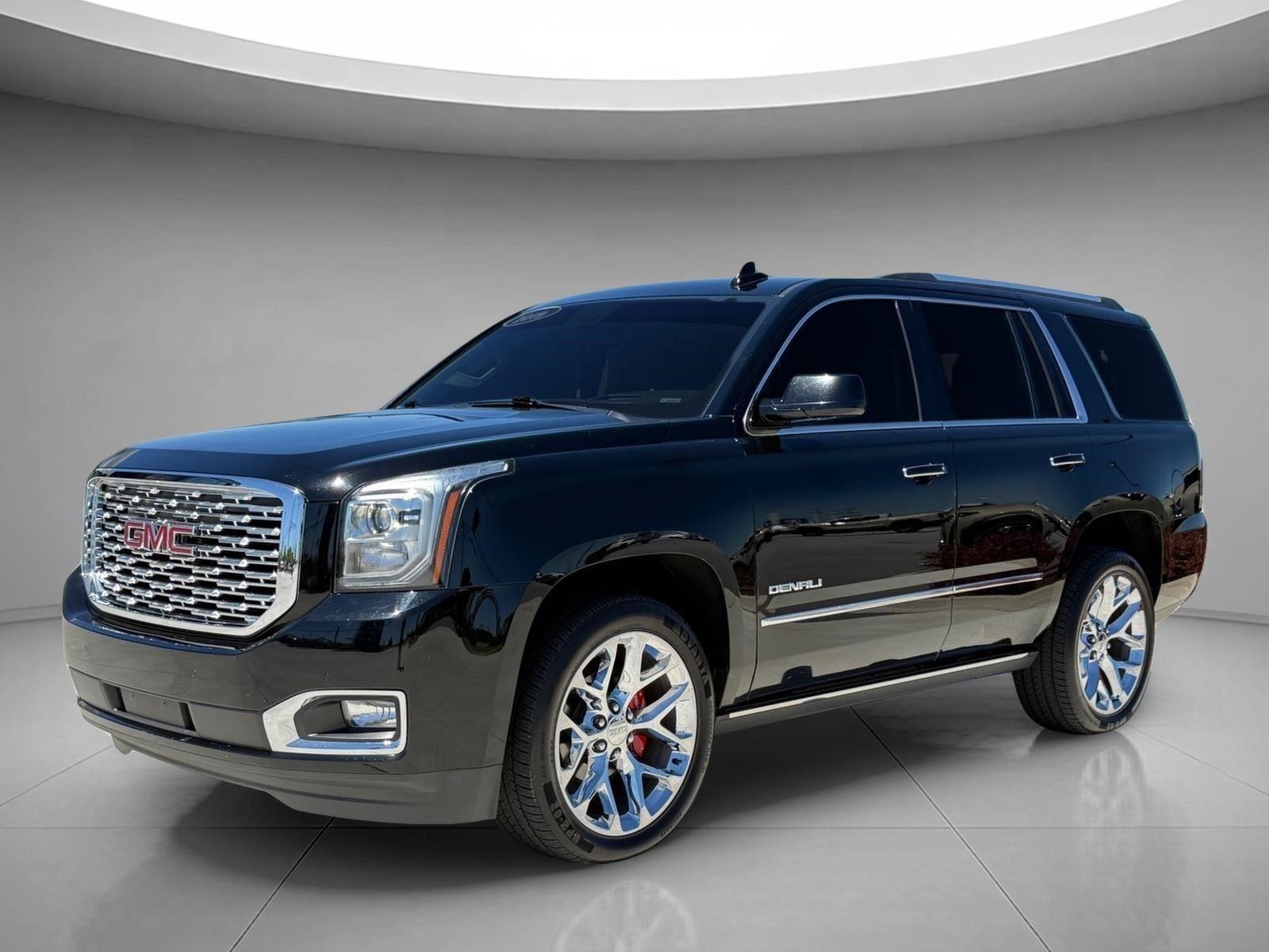 Onyx Black 2019 GMC Yukon Denali 4WD SUV / Crossover Four-Wheel Drive Automatic