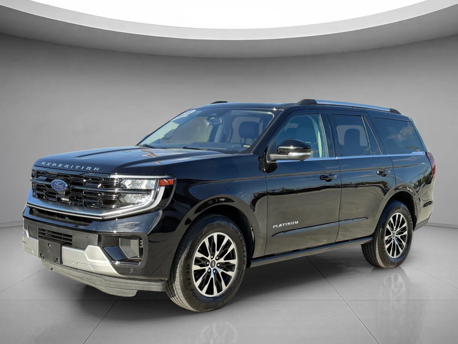 Agate Black 2025 Ford Expedition Platinum 4WD SUV / Crossover Four-Wheel Drive Automatic