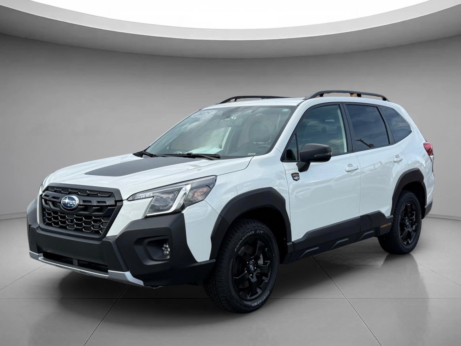 Crystal White Pearl 2025 Subaru Forester Wilderness Crossover AWD SUV / Crossover All-Wheel Drive Continuously Variable Transmission