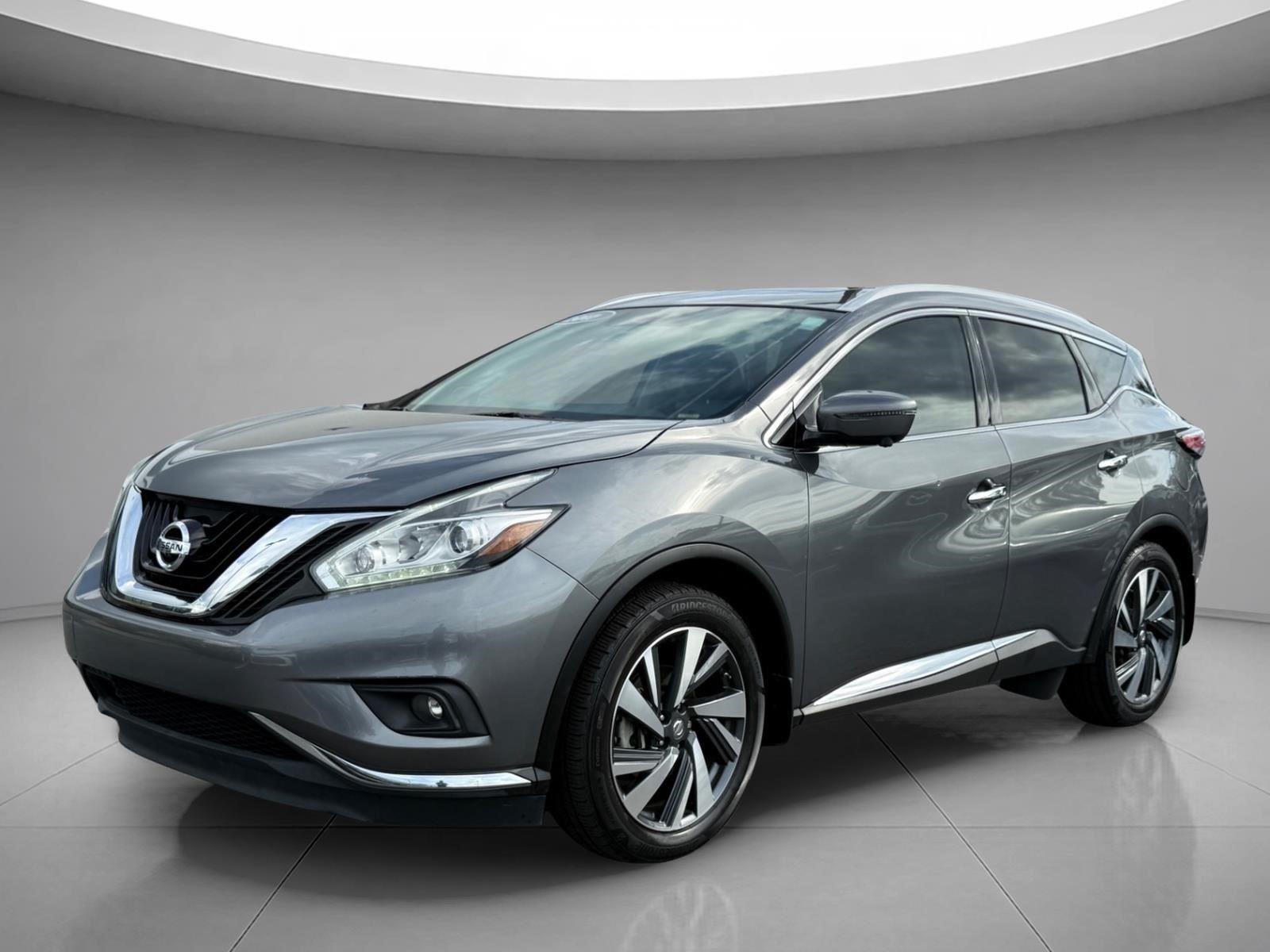 Brilliant Silver Metallic 2017 Nissan Murano Platinum AWD SUV / Crossover All-Wheel Drive Continuously Variable Transmission