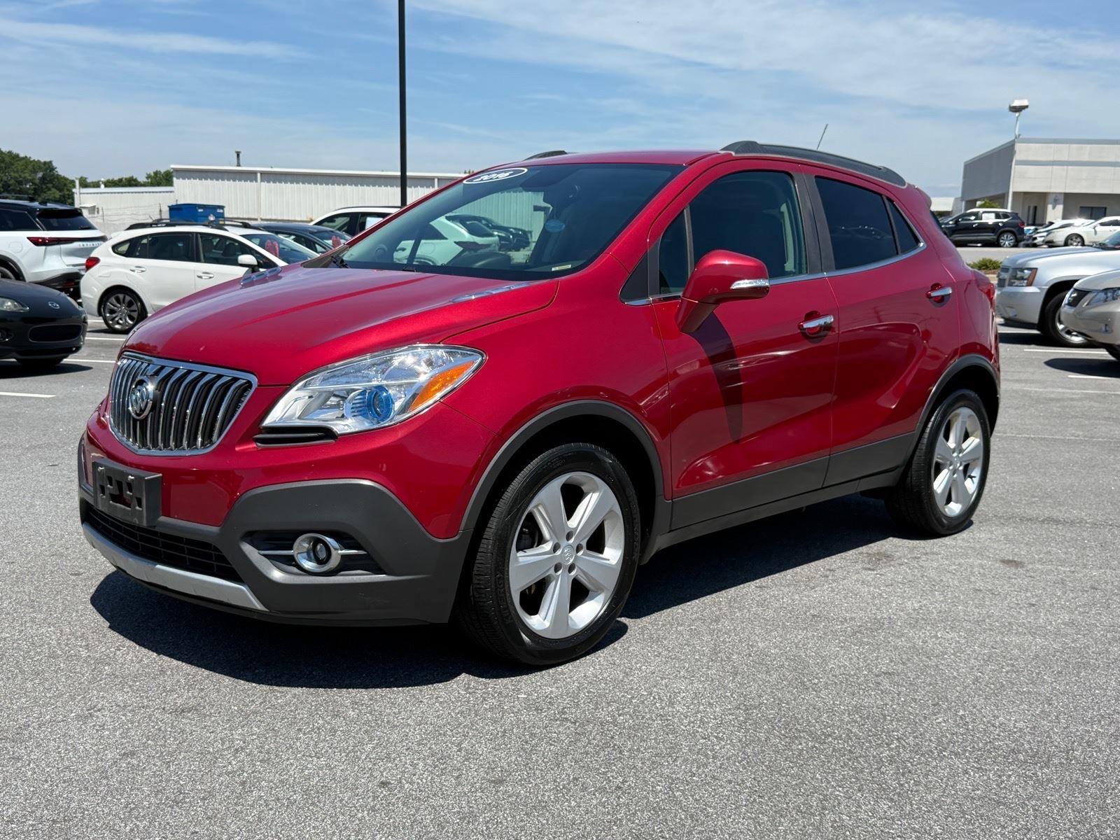 Winterberry Red Metallic 2016 Buick Encore Convenience FWD SUV / Crossover Front-Wheel Drive 6-Speed Automatic Overdrive