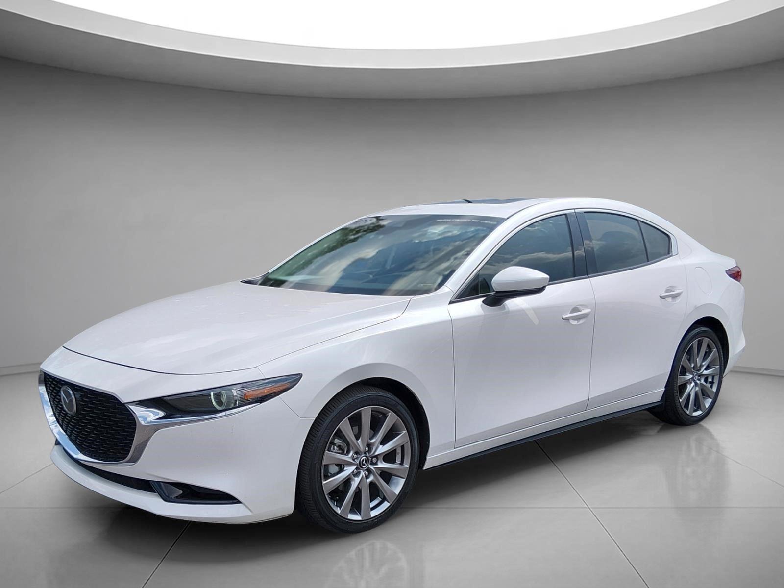 Snowflake White Pearl Mica 2023 Mazda MAZDA3 Sedan All-Wheel Drive Automatic