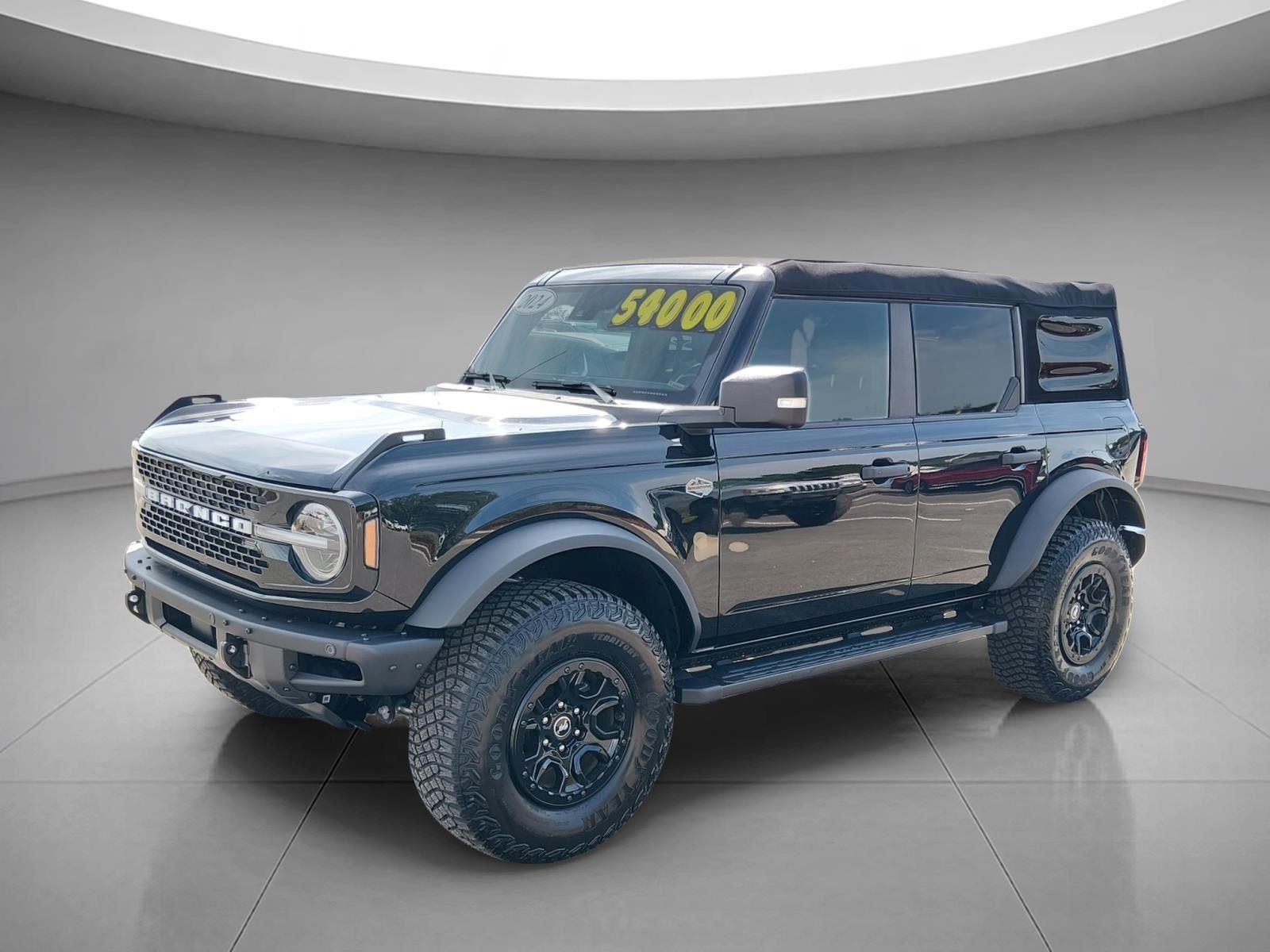 Shadow Black 2024 Ford Bronco SUV / Crossover Four-Wheel Drive Automatic