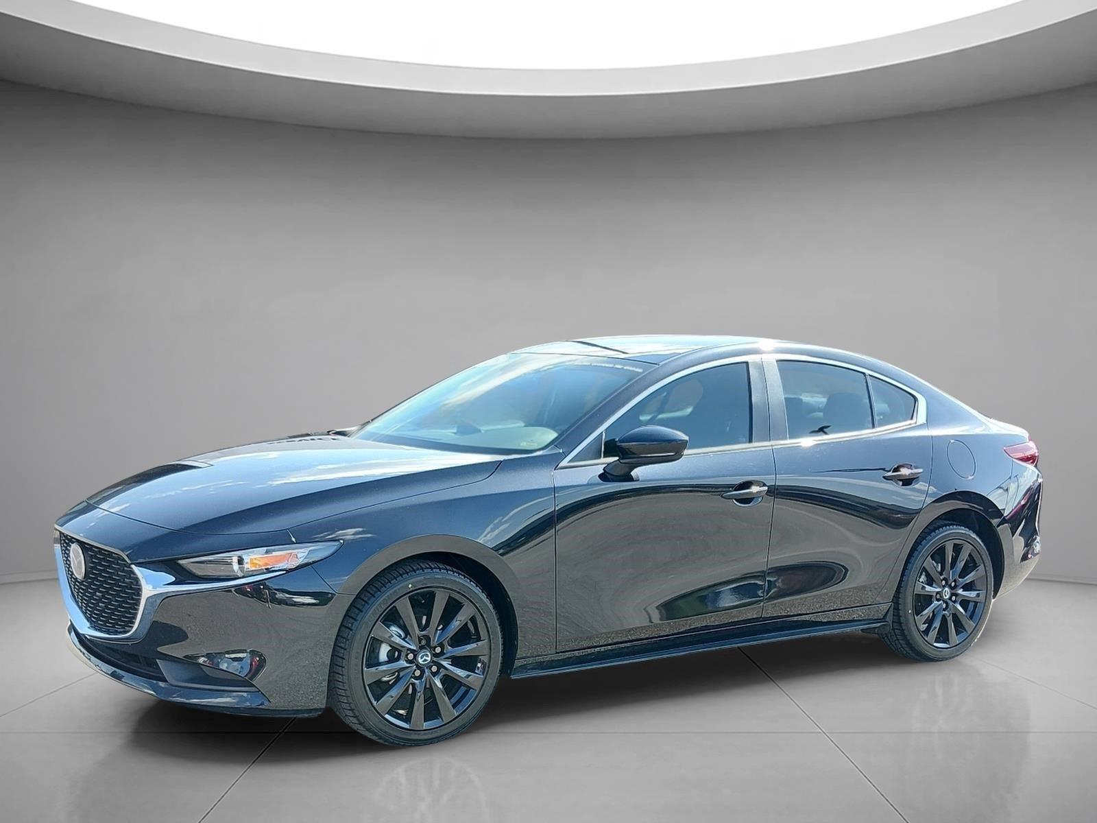 Jet Black Mica 2025 Mazda MAZDA3 Sedan Front-Wheel Drive Automatic