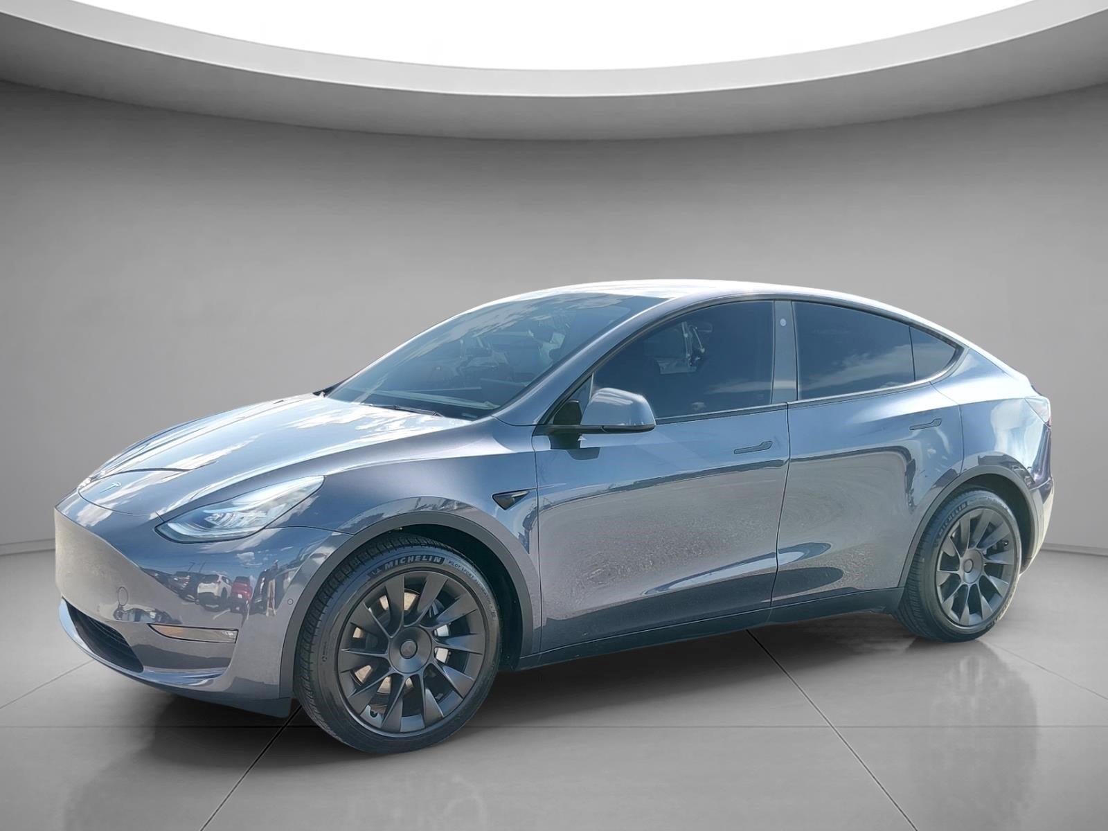 Midnight Silver Metallic 2022 Tesla Model Y SUV / Crossover All-Wheel Drive Automatic