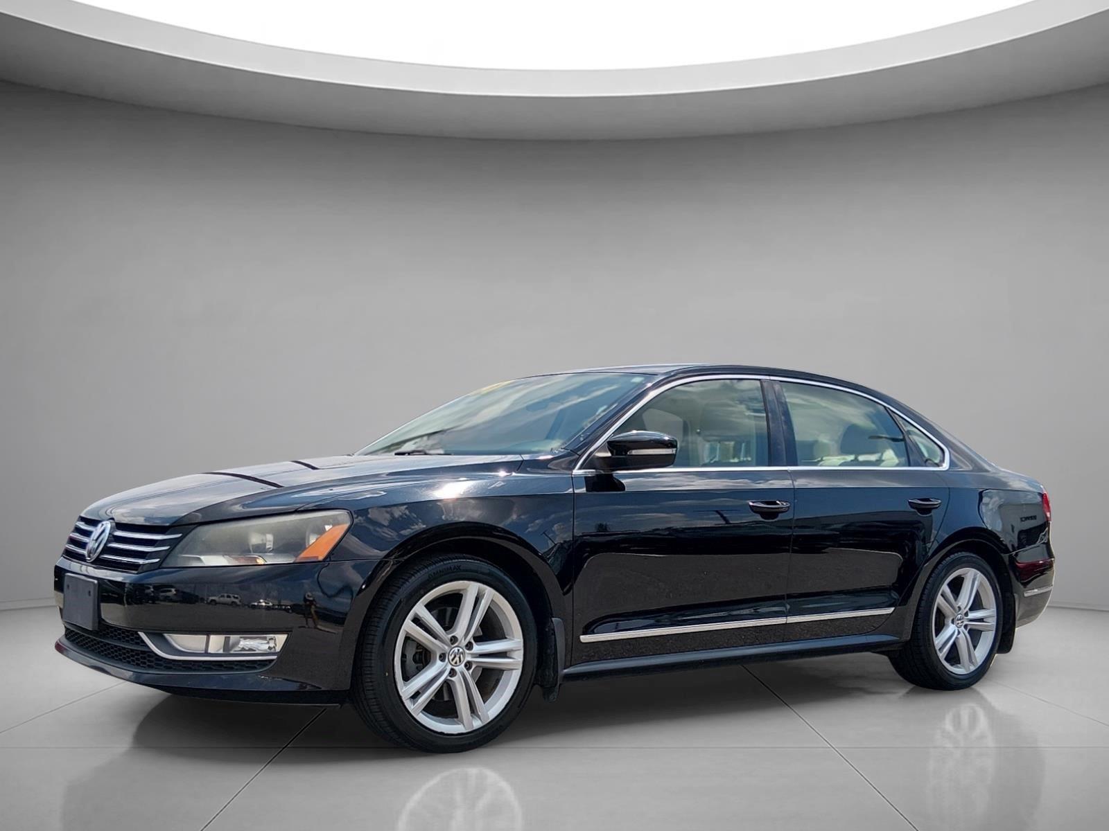 Black Uni 2015 Volkswagen Passat Sedan Front-Wheel Drive Automatic