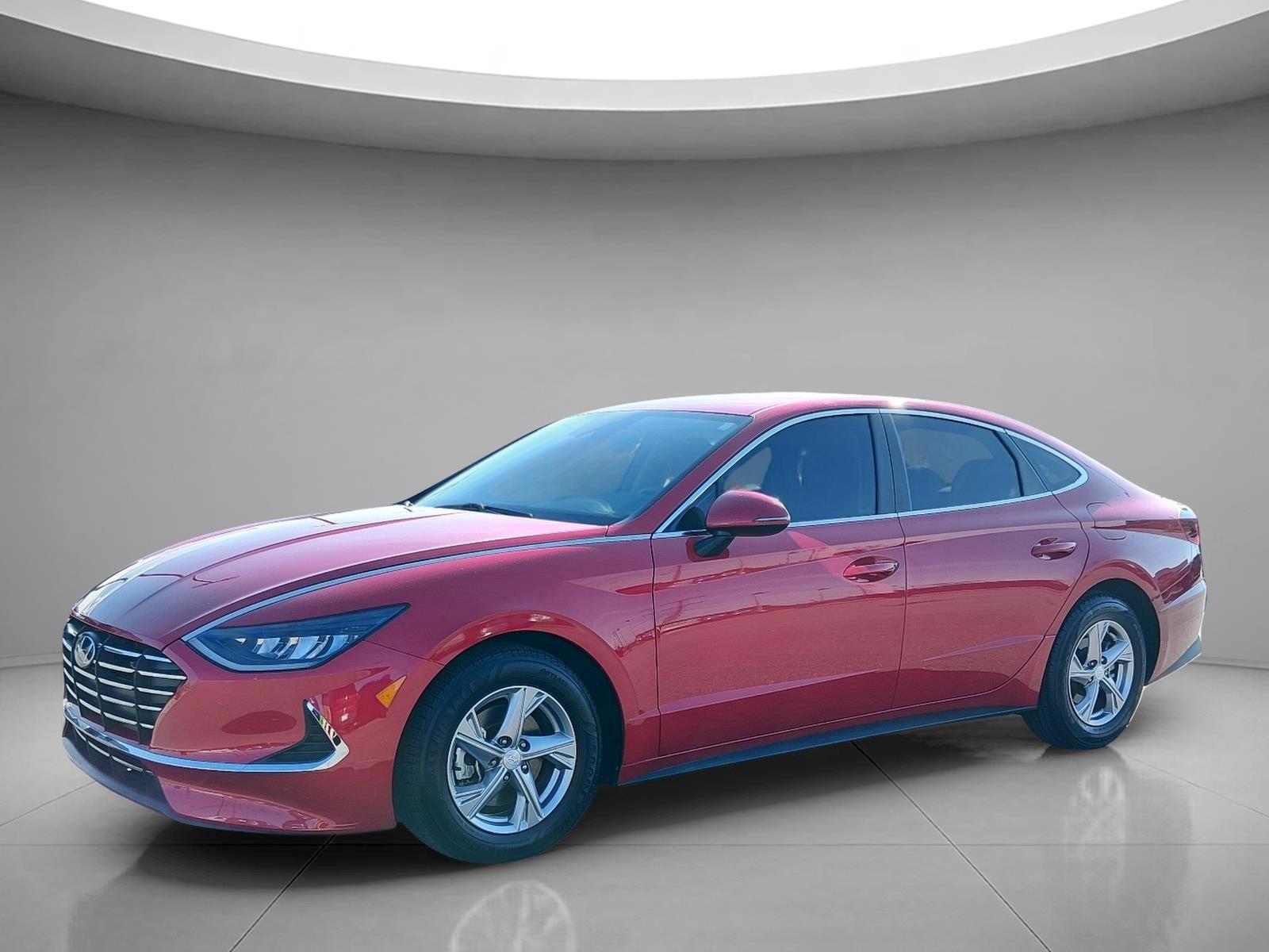 Calypso Red 2022 Hyundai Sonata Sedan Front-Wheel Drive Automatic