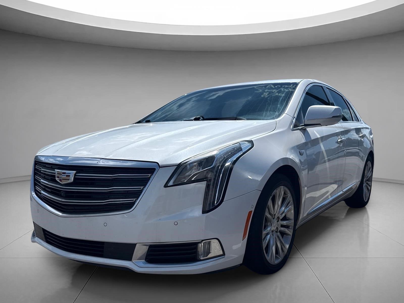 Crystal White Tricoat 2019 Cadillac XTS Sedan Front-Wheel Drive 6-Speed Automatic
