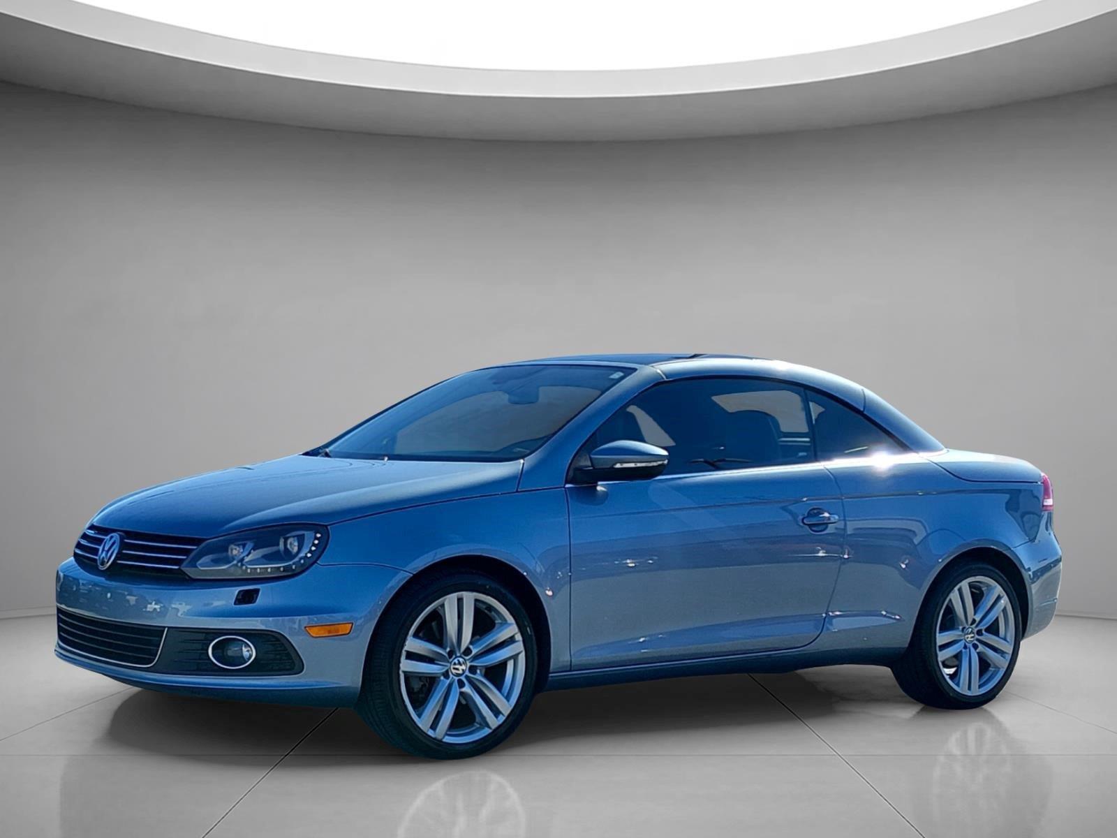 Horizon Blue Metallic 2012 Volkswagen Eos Convertible Front-Wheel Drive Automatic