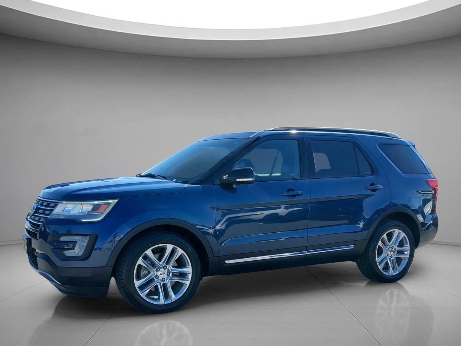 Blue Jeans 2016 Ford Explorer SUV / Crossover Front-Wheel Drive 6-Speed Automatic