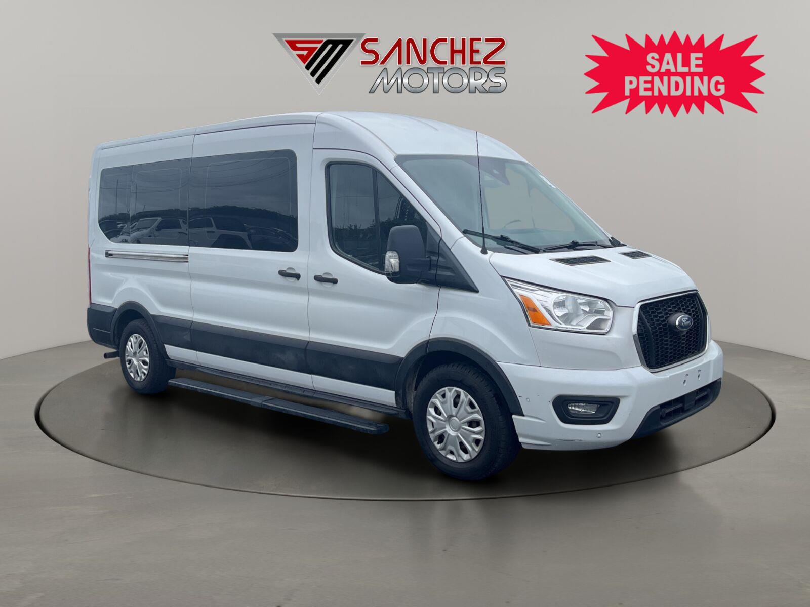  2021 Ford Transit Passenger 350 XLT Medium Roof LB RWD   