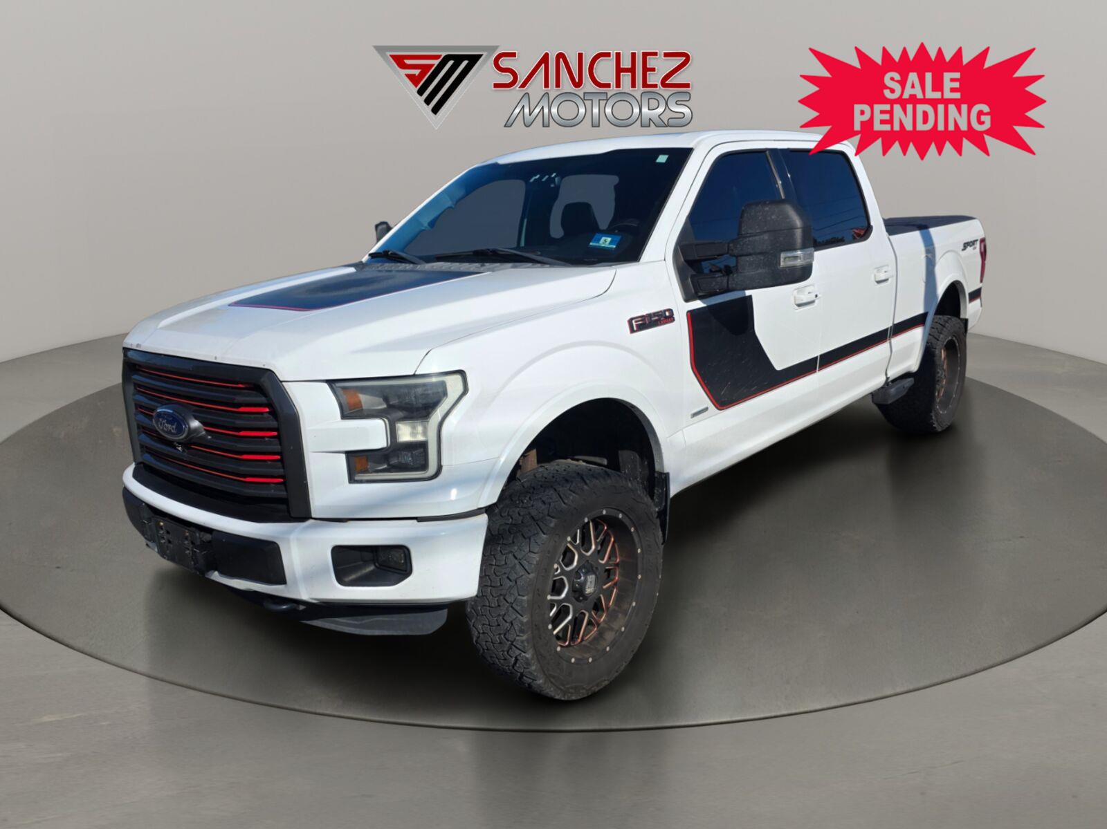 Oxford White 2016 Ford F-150 Pickup Truck Four-Wheel Drive 6-Speed Automatic
