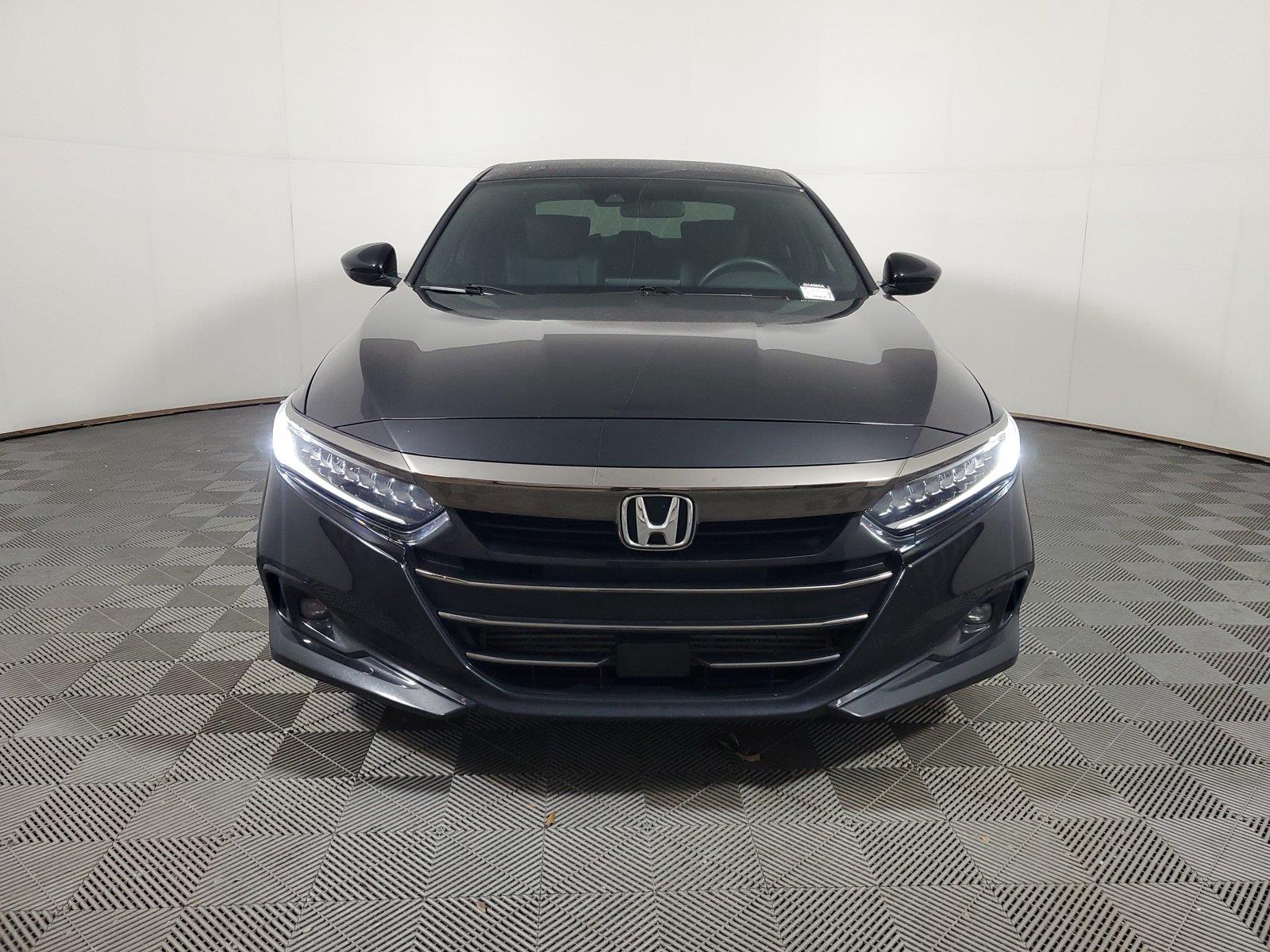 Used 2022 Crystal Black Pearl Honda Sport image 2