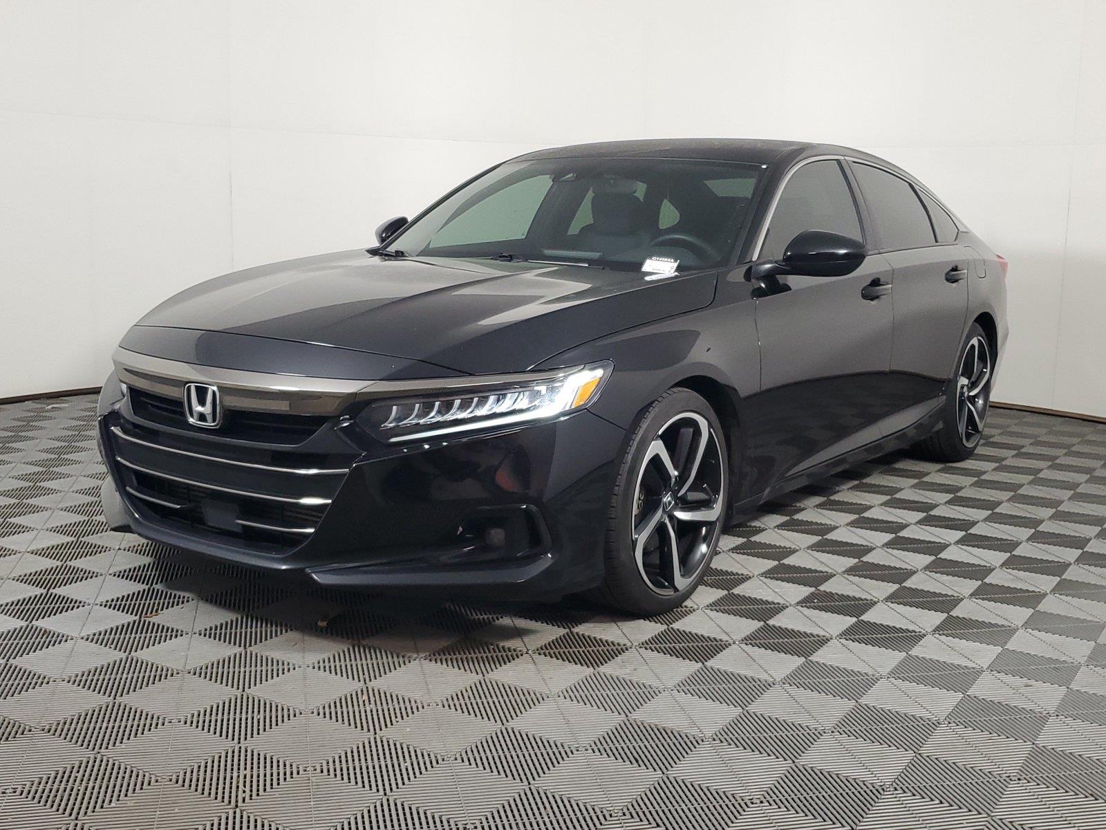 Used 2022 Crystal Black Pearl Honda Sport image 3