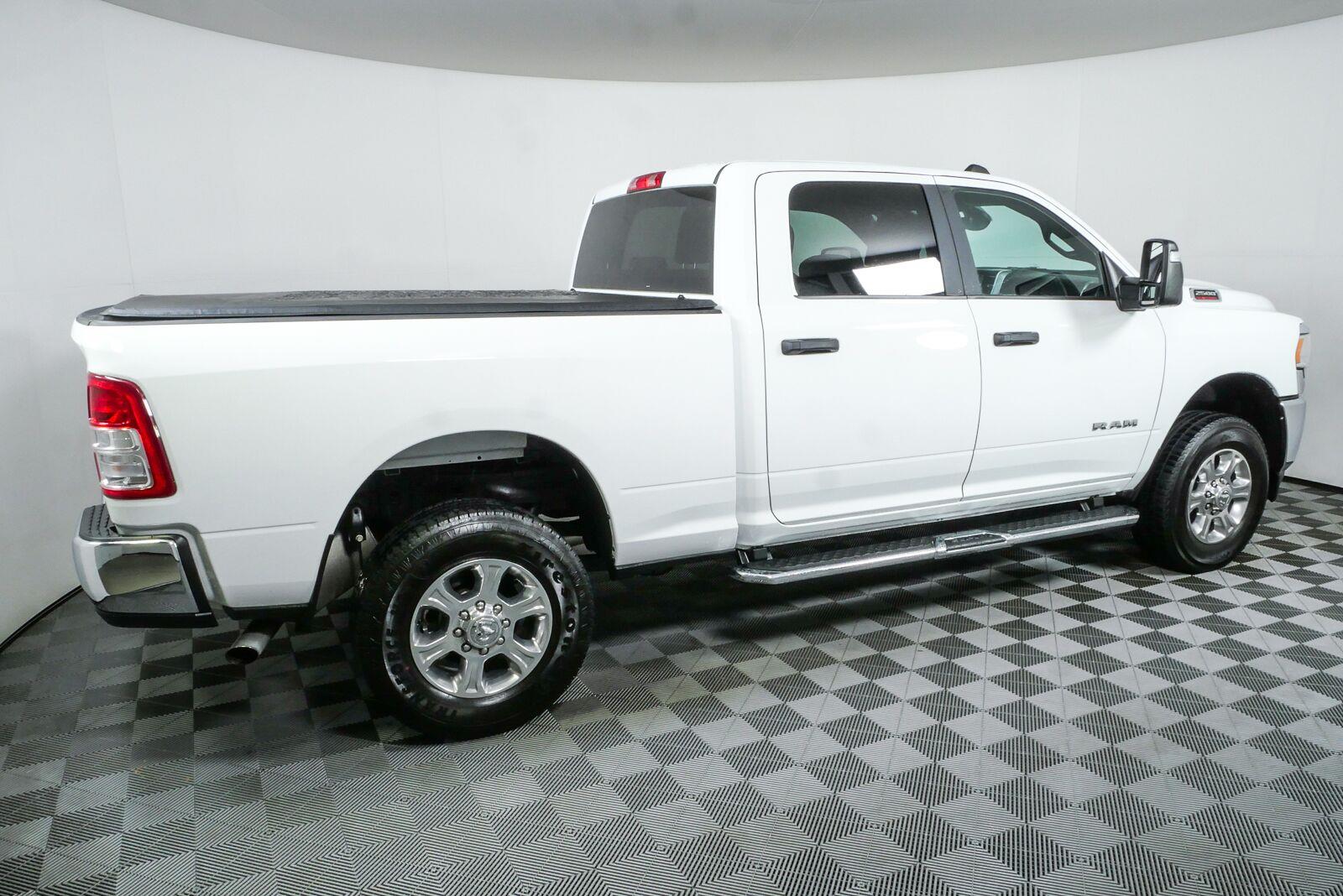 Used 2024 Bright White Clearcoat Ram Big Horn image 2