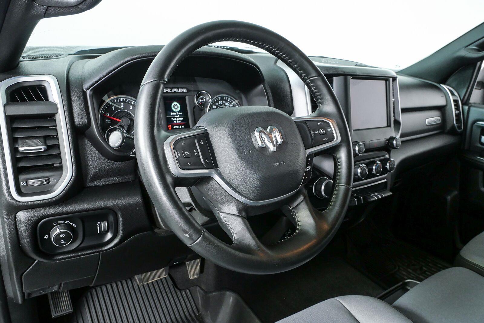 Used 2024 Bright White Clearcoat Ram Big Horn image 4