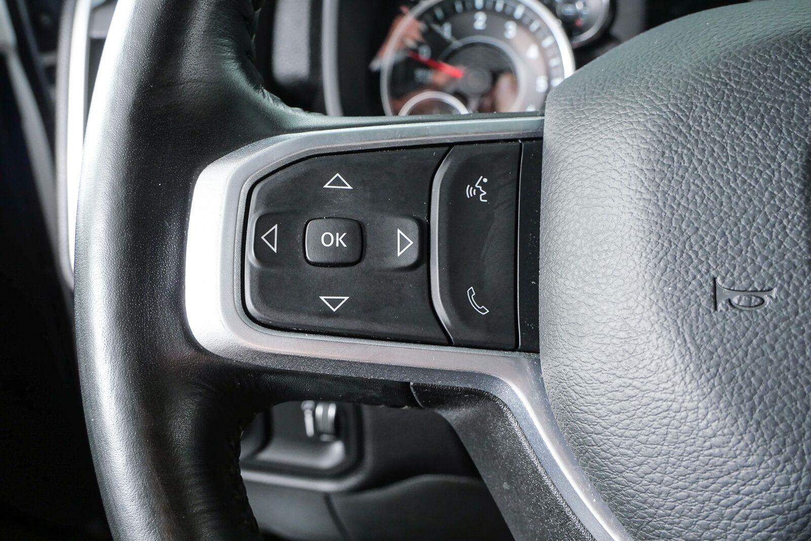 Used 2024 Bright White Clearcoat Ram Big Horn image 10