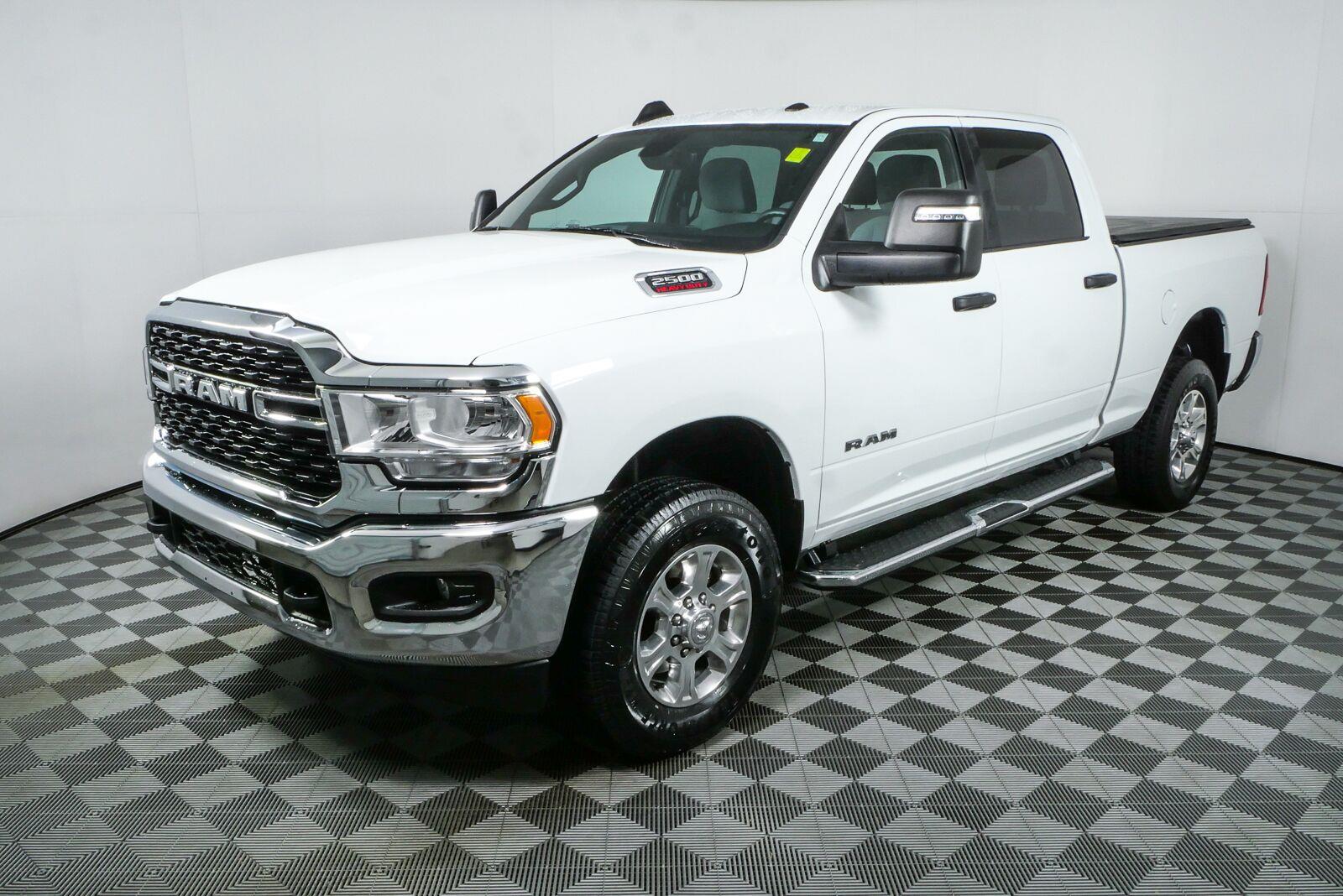 Used 2024 Bright White Clearcoat Ram Big Horn image 24