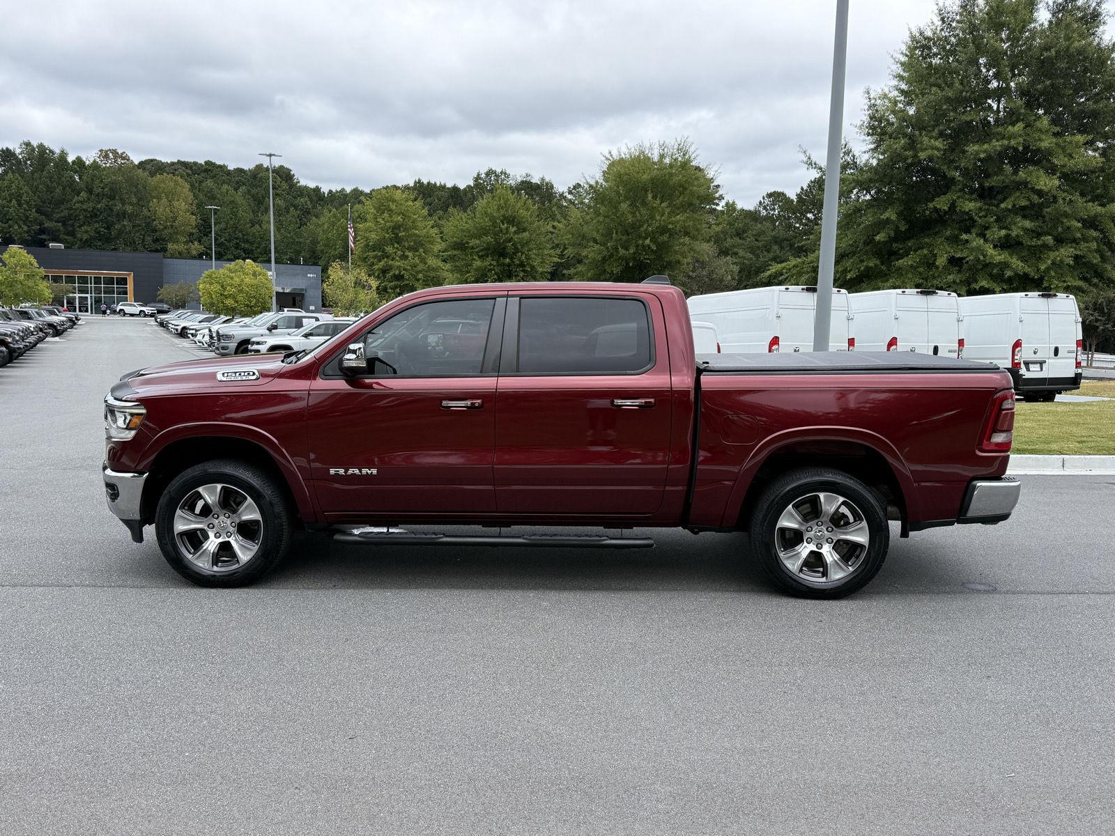 Used 2019 Delmonico Red Pearlcoat Ram Laramie image 2