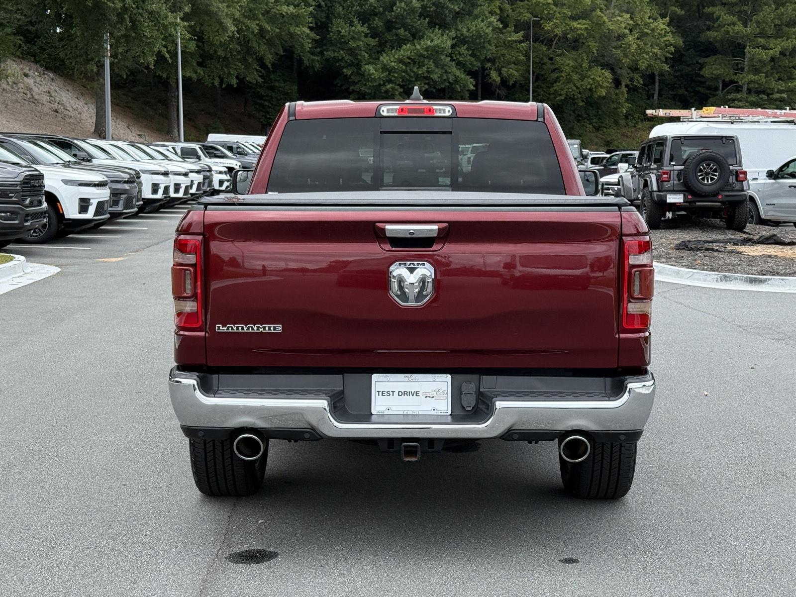 Used 2019 Delmonico Red Pearlcoat Ram Laramie image 4