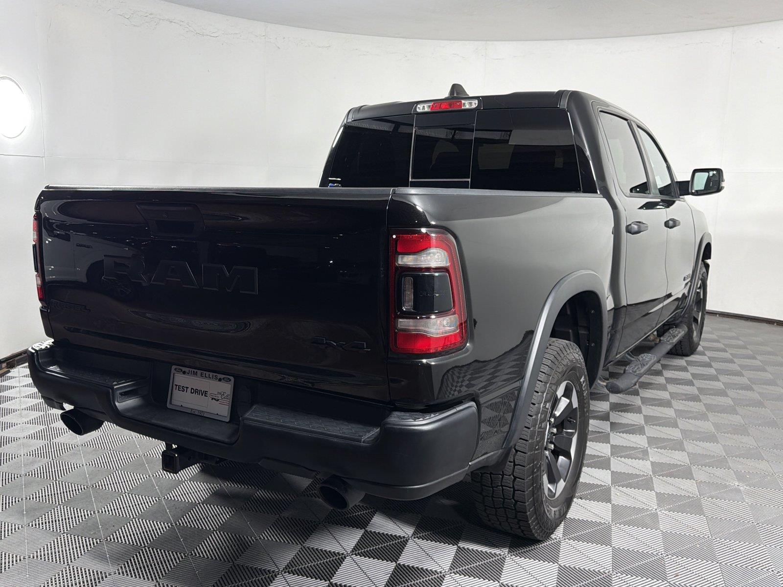Used 2024 Diamond Black Crystal Pearlcoat Ram Rebel image 7