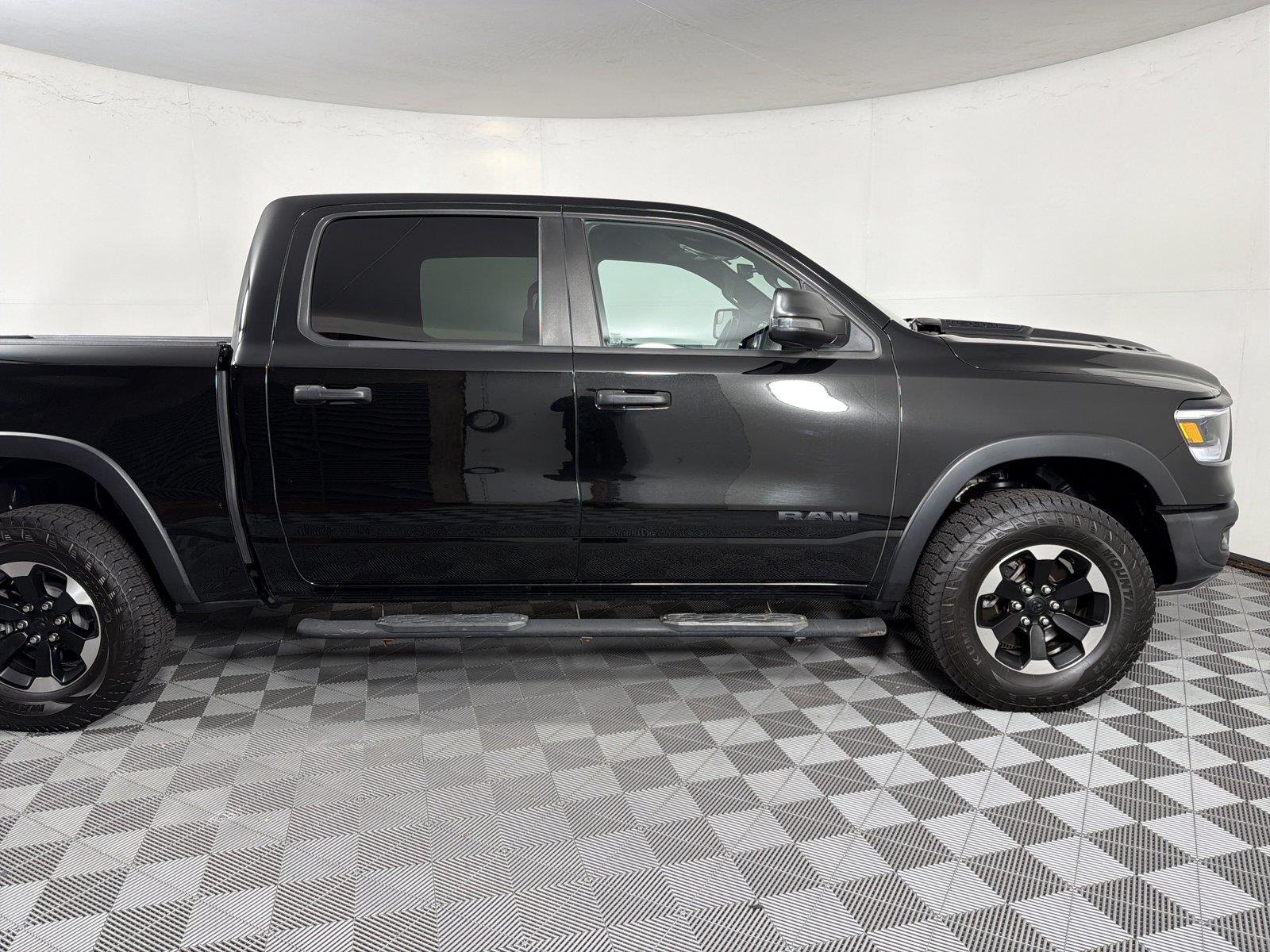 Used 2024 Diamond Black Crystal Pearlcoat Ram Rebel image 8