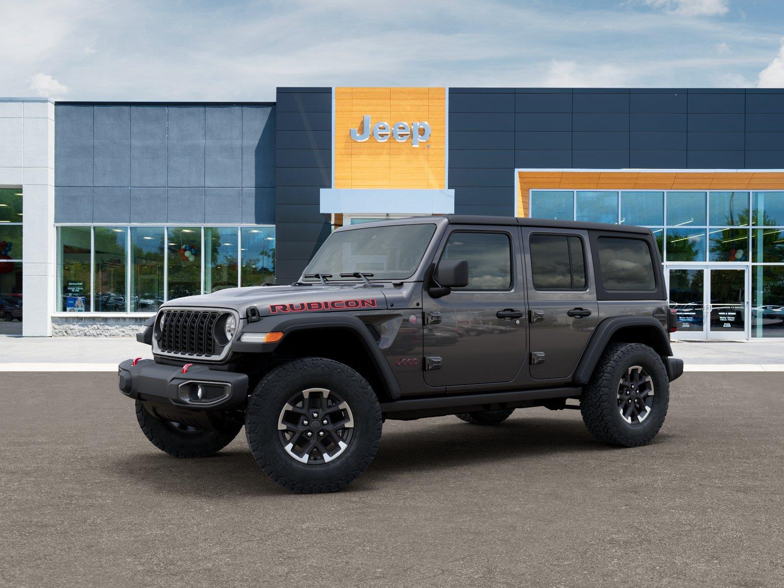 New 2026 Granite Crystal Metallic Clear-Coat Exterior Paint Jeep Rubicon image 2