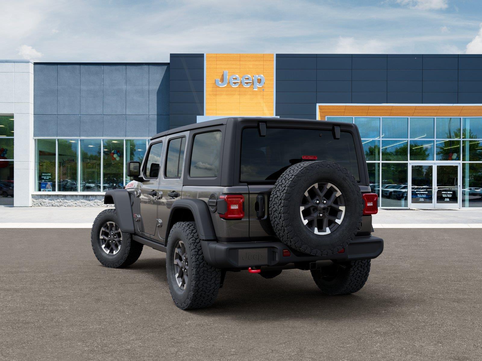 New 2026 Granite Crystal Metallic Clear-Coat Exterior Paint Jeep Rubicon image 3