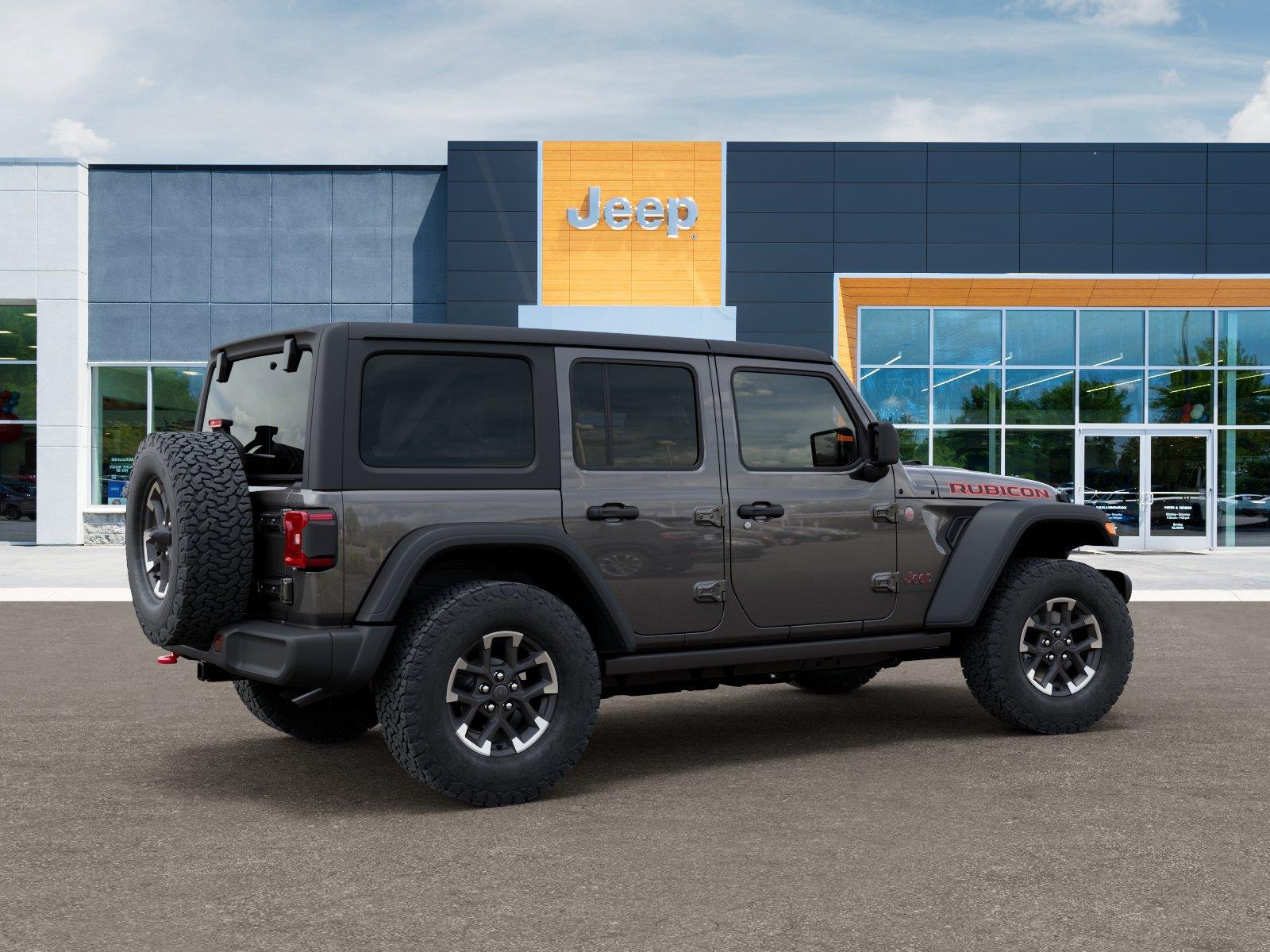 New 2026 Granite Crystal Metallic Clear-Coat Exterior Paint Jeep Rubicon image 4