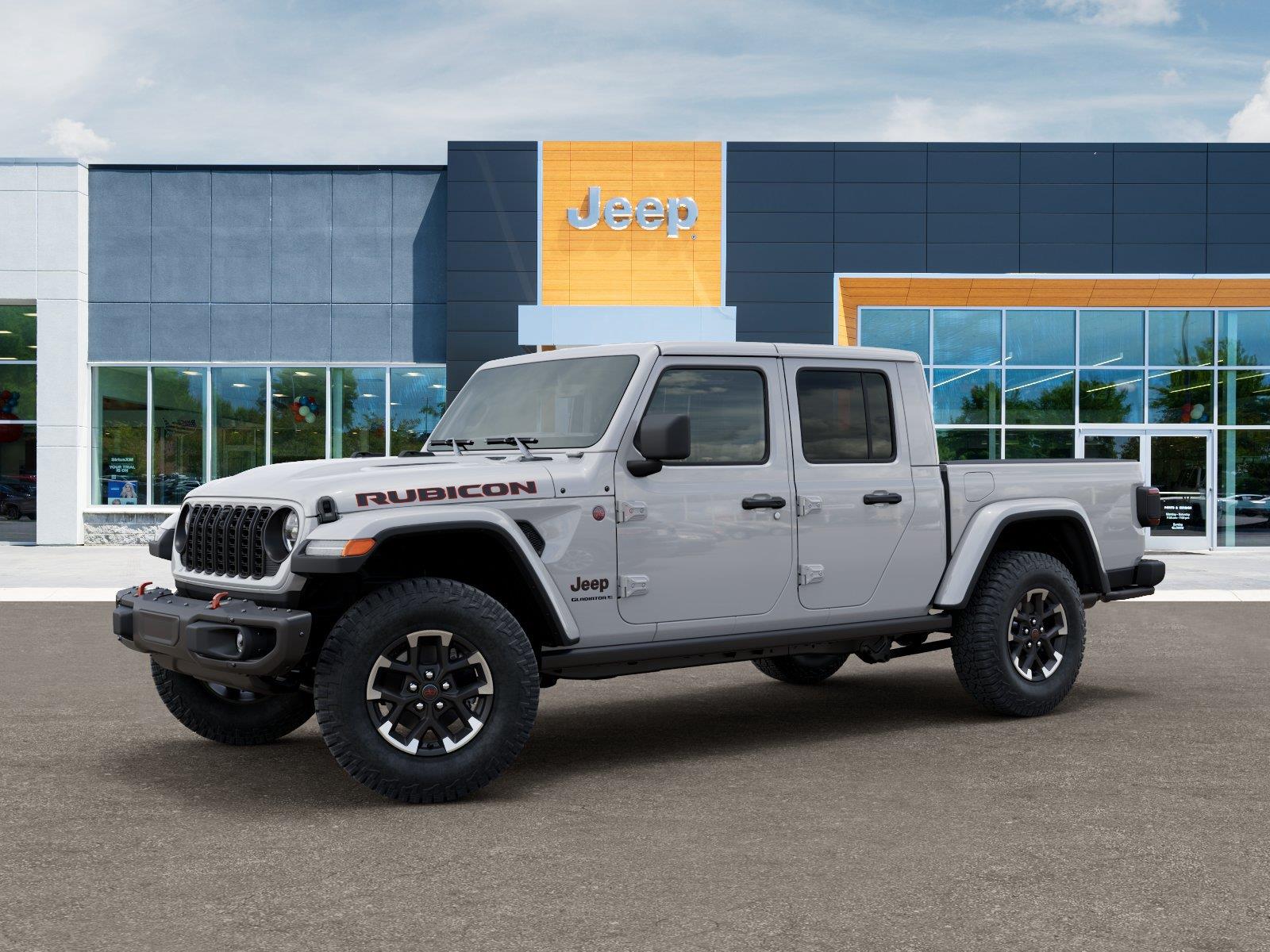 New 2026 Bright White Clear-Coat Exterior Paint Jeep Rubicon X image 2