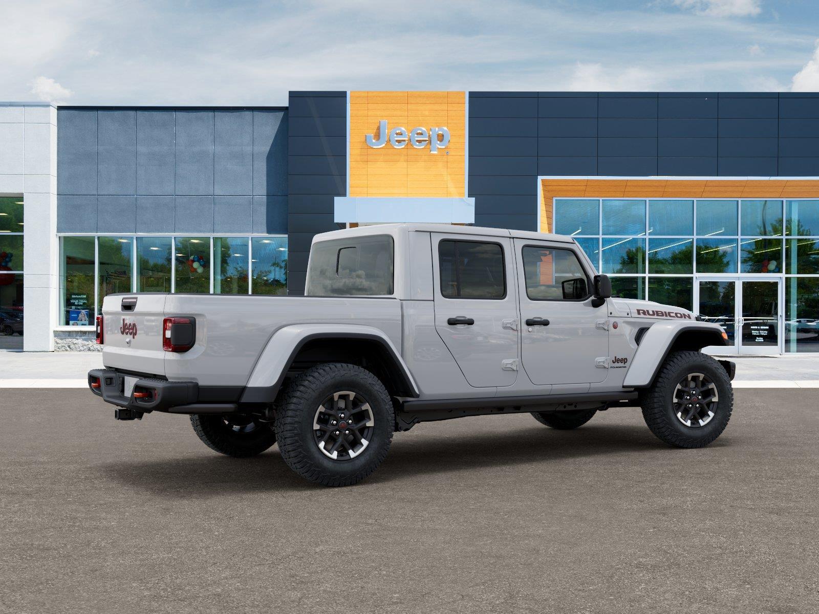 New 2026 Bright White Clear-Coat Exterior Paint Jeep Rubicon X image 4