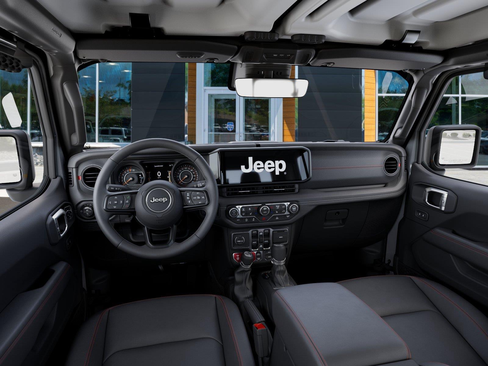 New 2026 Bright White Clear-Coat Exterior Paint Jeep Rubicon X image 14