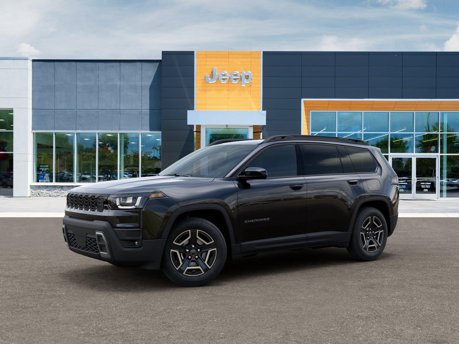 New 2026 Diamond Black Crystal Pearl-Coat Exterior Paint Jeep Laredo image 2