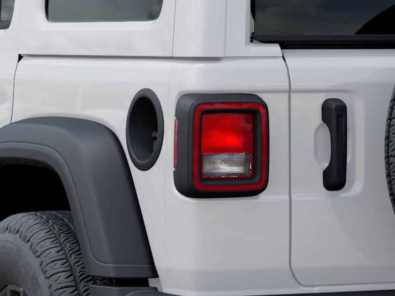 New 2026 Bright White Clear-Coat Exterior Paint Jeep Sport S image 9
