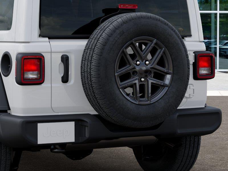 New 2026 Bright White Clear-Coat Exterior Paint Jeep Sport S image 13