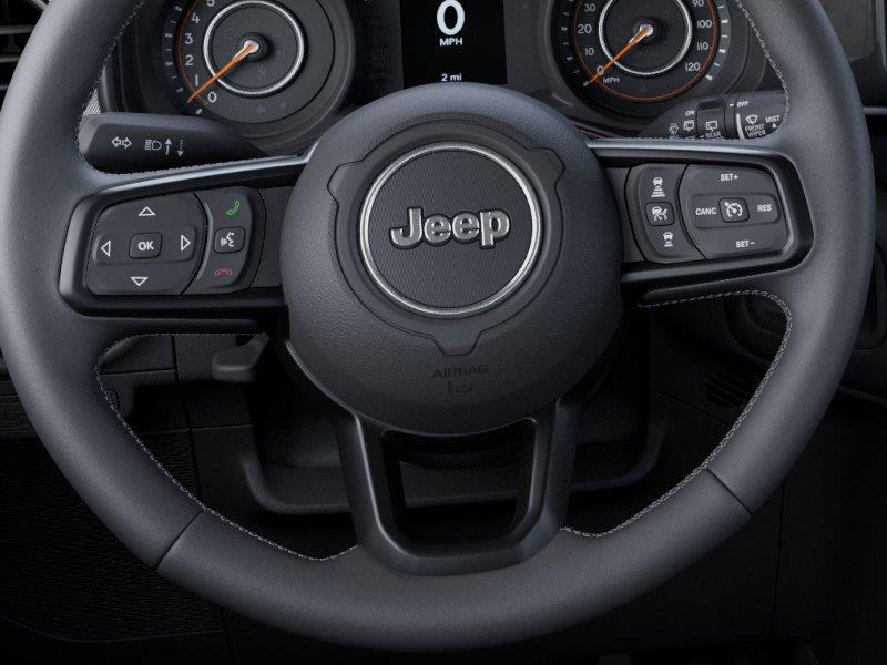 New 2026 Bright White Clear-Coat Exterior Paint Jeep Sport S image 19