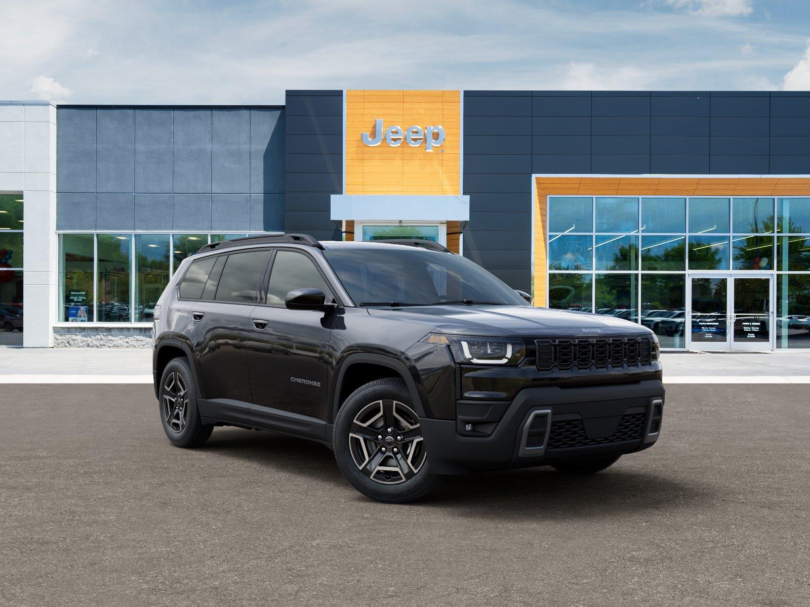 New 2026 Diamond Black Crystal Pearl-Coat Exterior Paint Jeep Laredo image 5