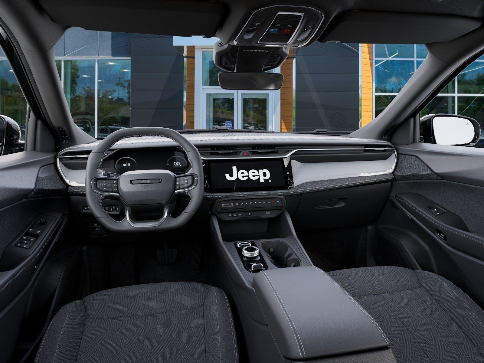New 2026 Diamond Black Crystal Pearl-Coat Exterior Paint Jeep Laredo image 14