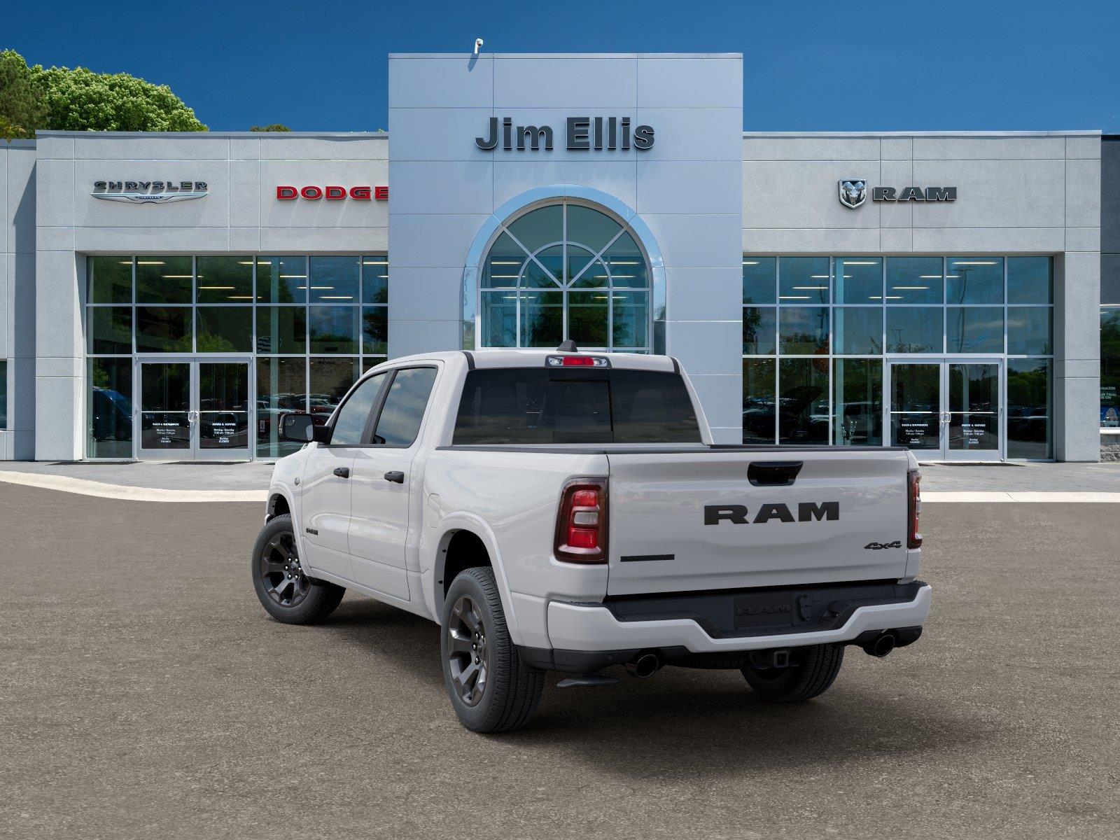 New 2026 Bright White Clear-Coat Exterior Paint RAM Big Horn image 3