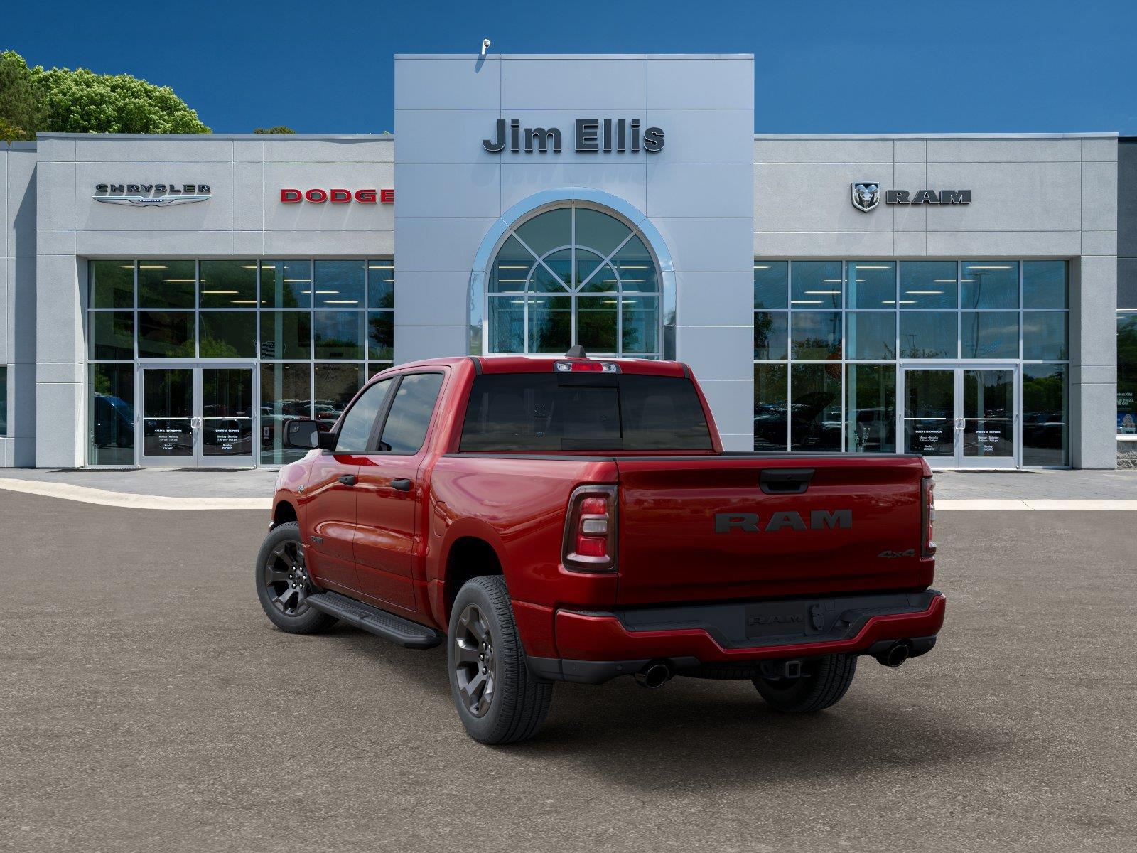 New 2026 Molten Red Pearl-Coat Exterior Paint RAM Express image 3