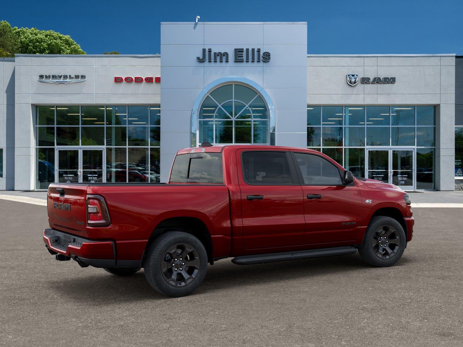 New 2026 Molten Red Pearl-Coat Exterior Paint RAM Express image 4