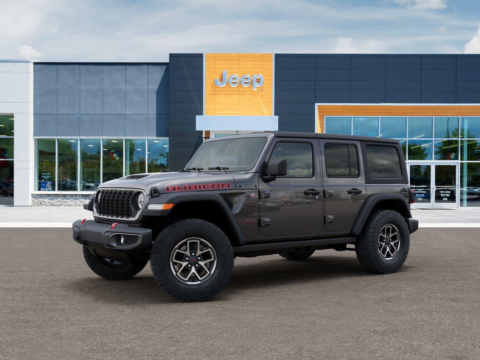 New 2026 Granite Crystal Metallic Clear-Coat Exterior Paint Jeep Rubicon image 2