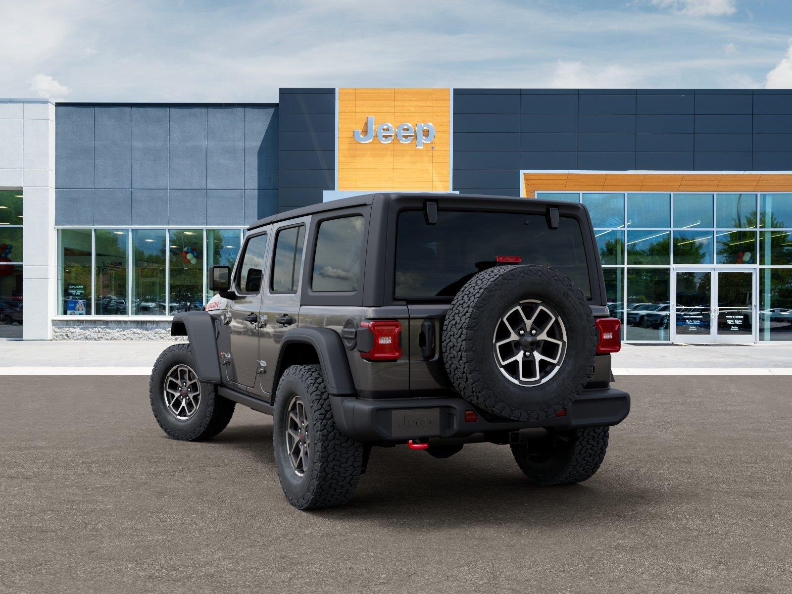 New 2026 Granite Crystal Metallic Clear-Coat Exterior Paint Jeep Rubicon image 3
