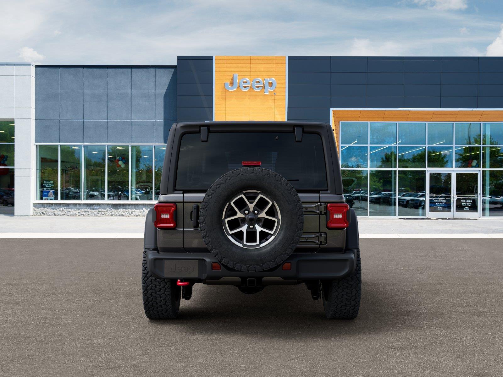 New 2026 Granite Crystal Metallic Clear-Coat Exterior Paint Jeep Rubicon image 7